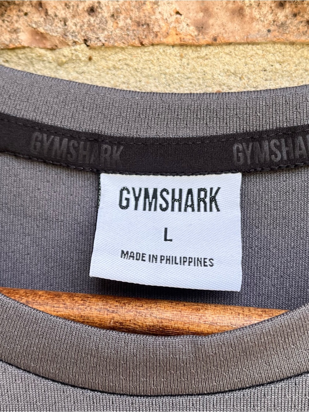 Gymshark Men’s Short Sleeve Performance Tee - Charcoal Gray L - Picture 5 of 9